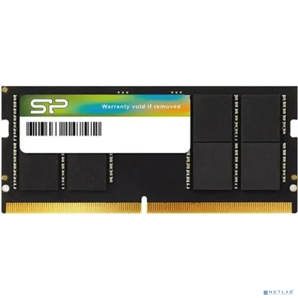 Модуль памяти DDR5 16Gb 4800МГц Silicon Power SP016GBSVU480F02 CL40 SODIMM 2Gx8 SR