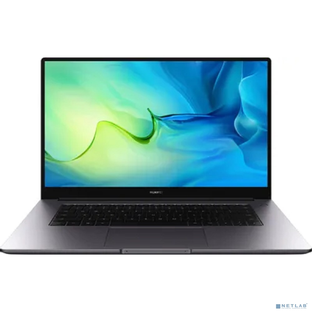 Ноутбук 15.6 Huawei MateBook D 15 BoDE-WFH9 IPS, Intel i5-1155G7 2.5ГГц, 4-ядерный, 16ГБ DDR4, 512ГБ SSD, Intel Iris Xe graphics, без ОС, серый космос, 53013WRN