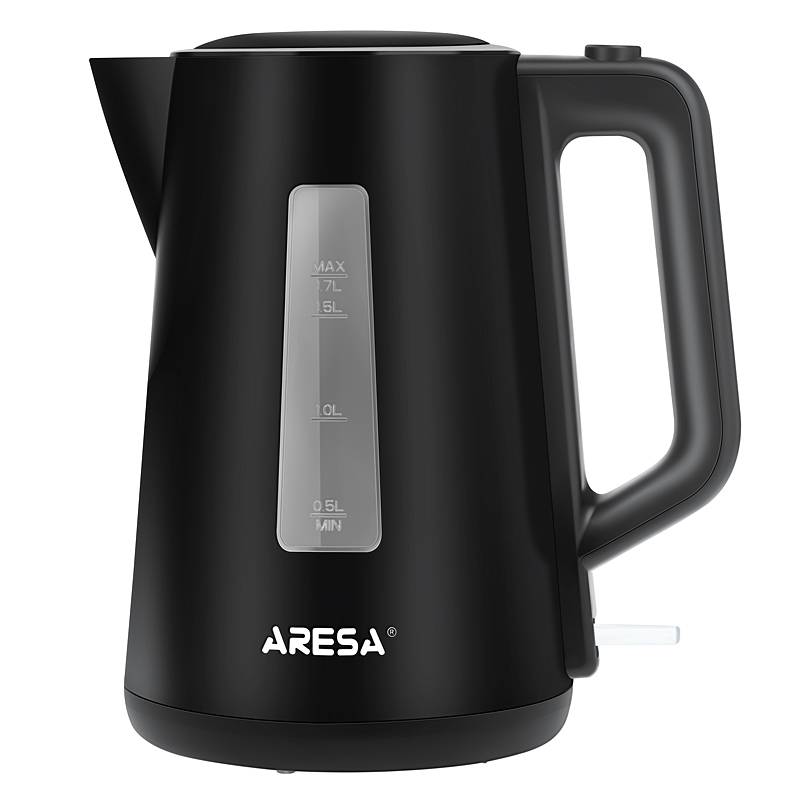 Чайник Aresa AR-3480 1.7л пластик, черный