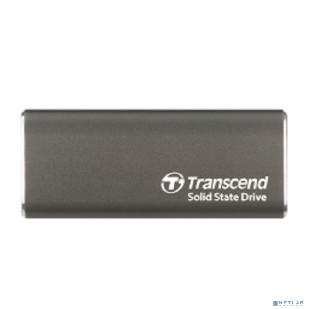 Накопитель SSD USB 3.2 1000Gb Transcend TS1TESD265C External SSD ESD265C, Type-C, USB 3.2 Gen2, R/W 1050/950MB/s, 81x33x7mm, два кабеля в комплекте 5 лет