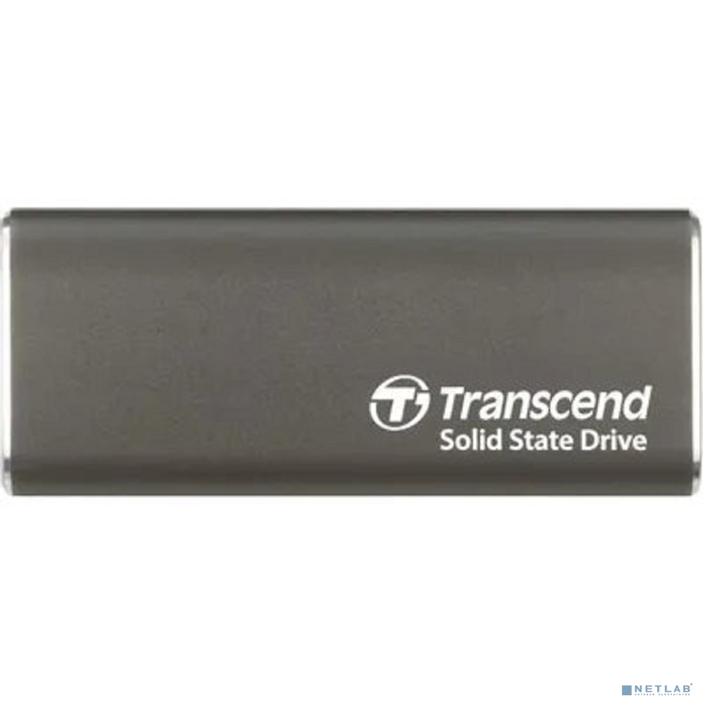 Накопитель SSD USB 3.2 500Gb Transcend TS500GESD265C External SSD ESD265C, Type-C, USB 3.2 Gen2, R/W 1050/950MB/s, 81x33x7mm, два кабеля в комплекте 5 лет