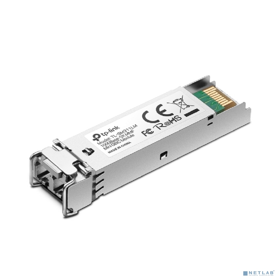 Трансивер TP-Link SM311LM Gigabit SFP module, Multi-mode, MiniGbIC, LC interface, Up to 550/275m distance