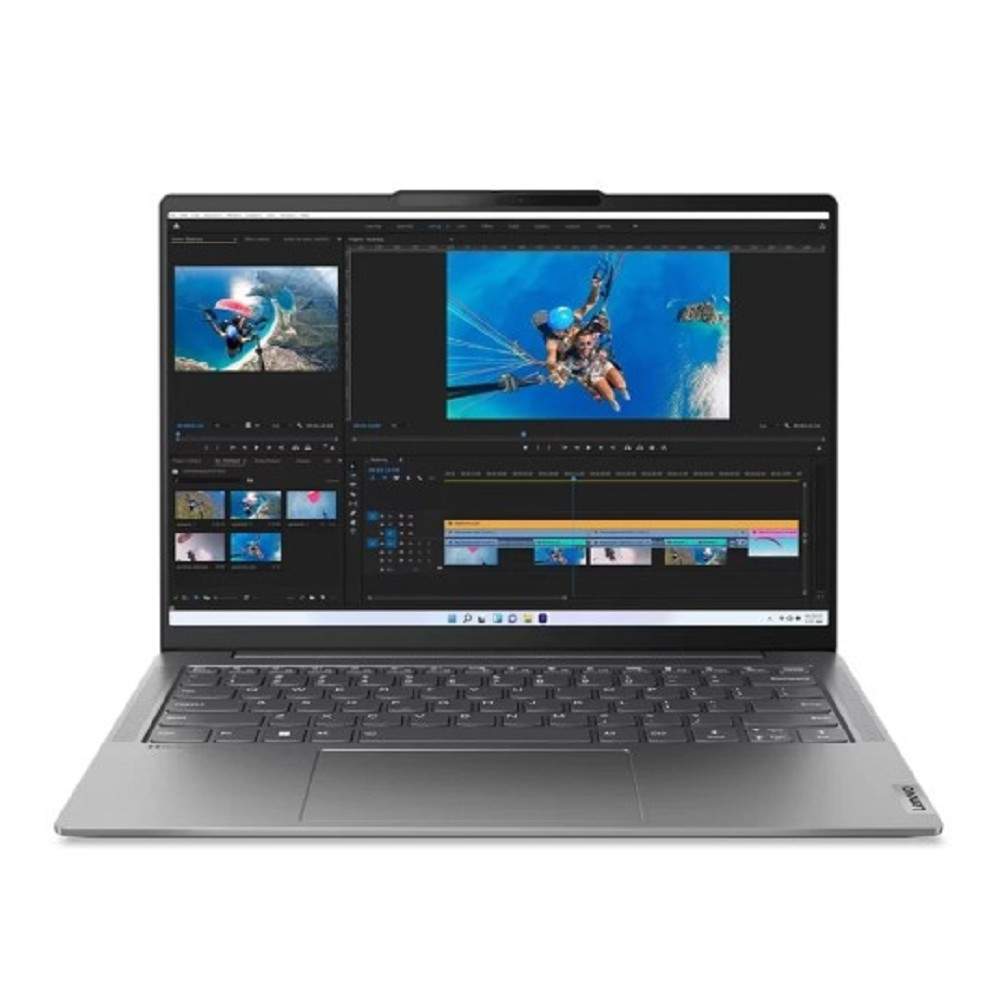 Ноутбук 14.0 Lenovo 83E00058RU Yoga Slim 6 14IRH8 14 1920x1200 OLED /Intel Core i5-13500H 2.6GHz /16384Mb/512Gb SSD/noDVD/Int:Intel Iris Xe Graphics/Cam/BT/Wi-Fi/65WHr 1.35kg/storm grey/Win11Home + 65W, RU kbd