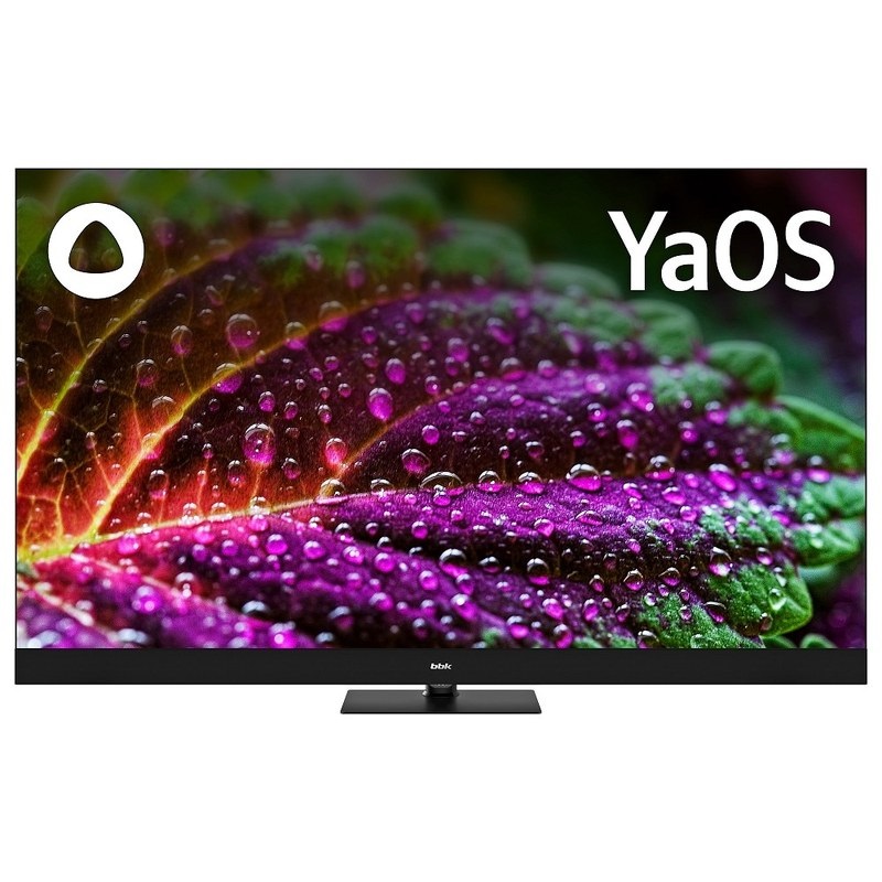 Телевизор LCD BBK 55LED-8259/UTS2C QLED 4K UHD, Android Яндекс TV