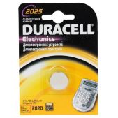 Батарейка Duracell CR2025 (10 100 12800) тип 2025, 1 шт