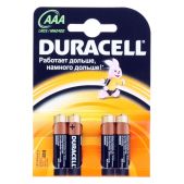 Батарейка AAA Duracell LR03-4BL basic (40 120 21120) 4шт