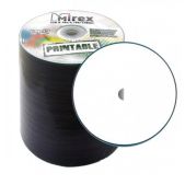 Диск DVD+R 4.7Gb Mirex 16x Bulk, Inkjet Printable 100шт (полная заливка)