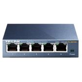 Коммутатор TP-Link TL-SG105, 5 портов Ethernet 1000 Мбит/с