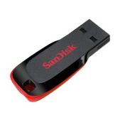 Устройство USB 2.0 Flash Drive 32Gb SanDisk Cruzer Blade, черно-красный