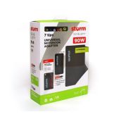 Блок питания для ноутбуков Storm SLU90 универсальный 90W, USB(2.1A), slim design