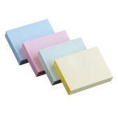 Блок цветной бумаги 38x51x100л Hopax 21531 пастельный 4 цвета