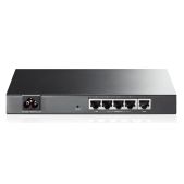 Маршрутизатор TP-Link TL-R470T+ 5-port Multi-Wan for Small Office and Net Cafe, Configurable Ports up to 4 Wan ports, Load Balance, Advanced firewall
