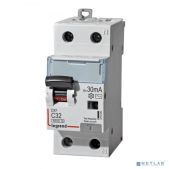 Автоматический выключатель дифференциального тока Legrand DX3 1П+Н C32А 30MA-AC 411005