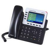 Телефон VoIP Grandstream GXP-2140, 2 Порта Ethernet 10/100/1000, 4 SIP линий, цветной T-T дисплей 480x272, HD Audio
