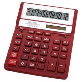 Калькулятор настольный 12 разрядов Citizen SDC-888XRD 2-е питание, 00, MII, mark up красный