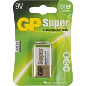 Батарейка GP Super Alkaline 1604A 6LR61 9V 550mAh