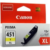 Картридж CLI-451Y XL Canon MG6340 MG5440 IP7240 685стр жёлтый