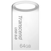 Устройство USB 3.0 Flash Drive 64Gb Transcend TS64GJF710S JetFlash серебристое
