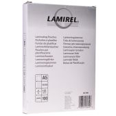 Пленка для ламинирования A5 Fellowes Lamirel LA-7876601 100мкм, 100 шт.