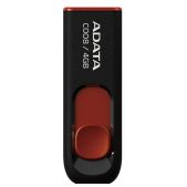 Устройство USB 2.0 Flash Drive 32Gb ADATA AC008-32G-RKD Classic C008 черное