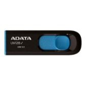 Устройство USB 3.0 Flash Drive 64Gb ADATA AUV128-64G-RBE UV128 черное/синее