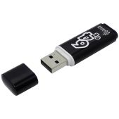 Устройство USB 2.0 Flash Drive 64Gb Smartbuy SB64GbGS-K Glossy series черное