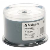 Диск CD-R 700Mb Verbatim 43756 52x DL+ White Wide Thermal Printable 50шт.