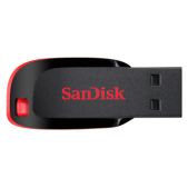 Устройство USB 2.0 Flash Drive 128Gb Sandisk SDCZ50-128G-B35 Cruzer Blade черное красное