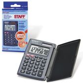 Калькулятор карманный 8 разрядов Staff STF-6248 двойное питание, 104х63мм
