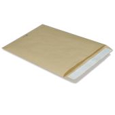 Конверт-пакет Pignа плоский (250х353мм) из крафт бумаги с отр. полосой, на 140 листов