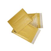 Конверт-пакет КУРТ C/0-G.10 с прослойкой из пузырчатой пленки комплект 10шт, 150х210мм, отр. полоса, крафт-бум, коричневый