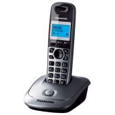 Радиотелефон Panasonic KX-TG2521RUT DECT темно-серый металлик, автоответчик)