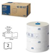 Полотенца бумажные Tork 120067 Matic Advanced, 2-х слойные, белые (диспенсер 601657, -658) рулон 150м, комплект 6шт