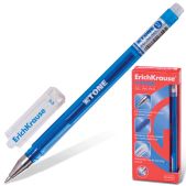 Ручка гелевая Erich Krause 17809 G-Tone корпус синий, толщина письма 0.5мм, синяя