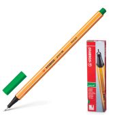 Ручка капиллярная Stabilo 88/36 Point толщина письма 0.4мм, зеленая