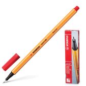Ручка капиллярная Stabilo 88/40 Point толщина письма 0.4мм, красная