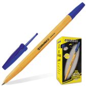 Ручка шариковая Corvina 40163/02 51 Giallo корпус оранжевый, синяя