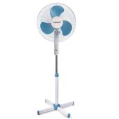 Вентилятор напольный Sonnen 451034 Stand Fan, d=40см, 45Вт, 3 скор. режима, белый/синий