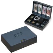 Ящик для денег, ценностей, документов, печатей Brauberg 290457 80x195x290мм, кодовый замок, т-серый