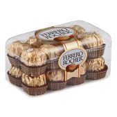 Конфеты шоколадные Ferrero "Rocher" 77070887 с лесным орехом, 200 г, пластиковая упаковка