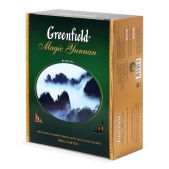 Чай черный Greenfield Magic Yunnan 100 пакетиков в конвертах по 2г, ш/к 05831