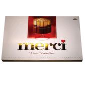 Шоколадный набор MercI ассорти 250г, картонная коробка, 015409-35