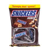 Шоколадные батончики Snickers Minis, 180г, 2264