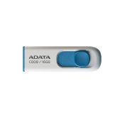 Устройство USB 2.0 Flash Drive 16Gb ADATA AC008-16G-RWE Classic C008 Белое