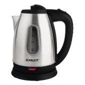 Чайник Scarlett SC-EK21S20 черный/серебристый 1.8л. 1600Вт