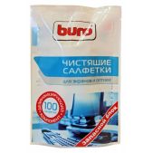 Салфетки Buro BU-Zscreen для экранов и оптики, (мягкая упаковка 100шт запасной блок к тубе BU-Tscree