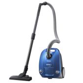 Пылесос Samsung SC4140 мешок 1600/320 Вт, 3л, микрофильтр, рег. мощности на корпусе, телескоп. трубка., 2-х поз. щетка, функция выдува, цвет синий