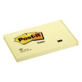 Блок цветной бумаги 76x127x100л 3M Post-It 655 самоклеящийся желтый, FT510060526
