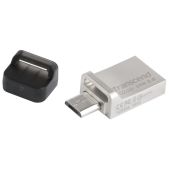 Устройство USB 3.0 Flash Drive 32Gb Transcend TS32GJF880S JetFlash 880, Silver Plating, OTG