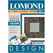 Бумага дизайнерская A3 Lomond 918132 230г/м2 20л, глянцевая, Кожа